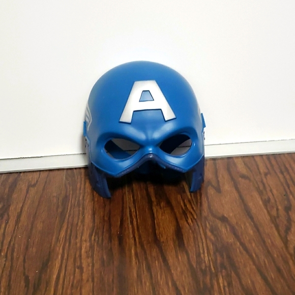Captain America Super Hero Helmet Mask Costume  Playtime Marvel Hasbro Toys Kids - Picture 1 of 13